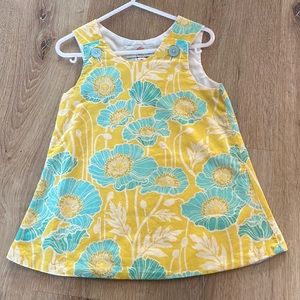 lolly wolly doodle Boutique dress Baby Girl 24 Months Button Straps Adorable!